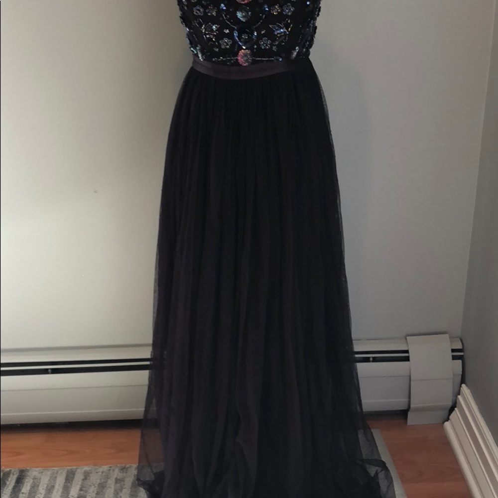 NWT Needle & Thread BHLDN tulle beaded dress - Picture 5 of 6